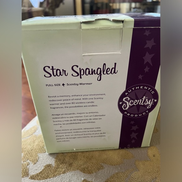 ✨❤️🤍💙Star Spangled Scentsy Warmer❤️🤍💙💡✨ - Picture 6 of 7